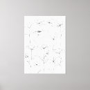 Search for black and white floral canvas prints Wildflower