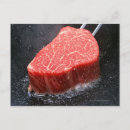 Search for steaks postcards Close up