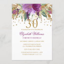 Search for amethyst birthday invitations Floral