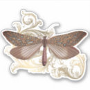 Search for pink mushroom stickers Butterfly