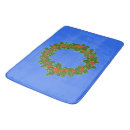 Search for new year bath mats Wreath