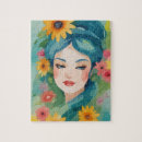 Recherche de lunatique puzzles Fleurs