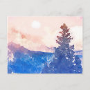 Recherche de l arbre cartes postales Aquarelle