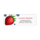Search for blueberry return address labels Summer