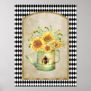 Search for vintage botanical sunflower posters Garden