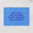 Search for feather business cards Teal