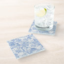 Recherche de dragon bleu dessous de verres Chinoiserie