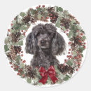 Search for black poodle stickers Animal