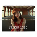 Search for vintage calendars Girl