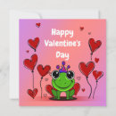 Search for frog valentines day cards Hearts