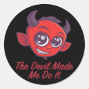 Search for cute evil stickers Demon