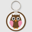 Search for pink owl keychains Cute