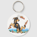 Recherche de pinscher dobermann porteclés Chien