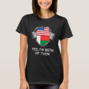 Recherche de drapeau malgache tshirts Usa