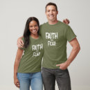 Search for faith over fear tshirts God