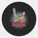 Recherche de groupe rock autocollants Vintage