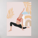 Recherche de posture posters Yoga