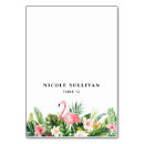 Search for hibiscus table cards Watercolor
