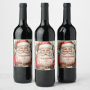 Search for santa claus wine labels Father christmas
