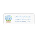 Search for basket return address labels Elegant