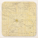 Search for map coasters Lithograph