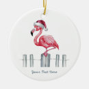 Search for summer santa ornaments Flamingo