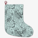 Search for owl christmas stockings Bird