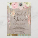 Search for tribal bridal shower invitations Rustic