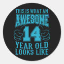 Search for 14th birthday stickers Boy