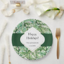 Search for modern christmas tree plates Green