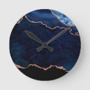 Search for dark navy blue clocks Elegant