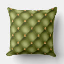 Search for olive green and gold pillows For her