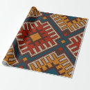 Recherche de motif tribal papier cadeau Textile