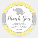 Search for yellow and gray stickers Elephant