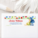 Search for inside return address labels Birthday