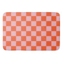 Search for orange bath mats Chequerboard