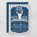 Search for navy blue grey baby shower invitations Rustic