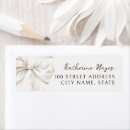 Search for white wedding return address labels Modern