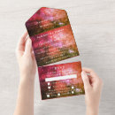 Search for a night under the stars wedding invitations Celestial