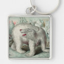 Search for icebergs keychains Polar bear