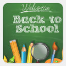 Search for crayons square stickers Green