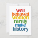 Search for empowering women postcards Girl power