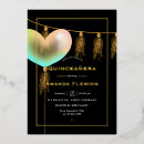 Search for rainbow ombre invitations Gold
