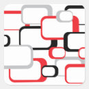 Search for red grey and black stickers White