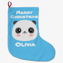 Recherche de pandas chaussette de noël Kawaii