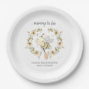 Search for bee paper plates Sweet as can bee