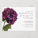 Search for purple hydrangea wedding invitations Garden