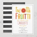 Search for twotti fruity invitations Watercolor