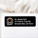 Search for rescue dogs return address labels Dog lover