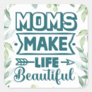 Search for happy mother day stickers Green